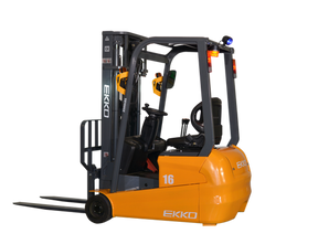 3-Wheel Electric Forklift - 177" Lift Height EKKO