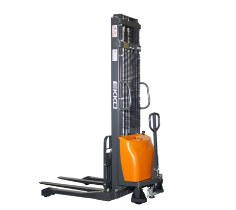 Semi-Electric Straddle Stacker with 138" Lift Height EKKO