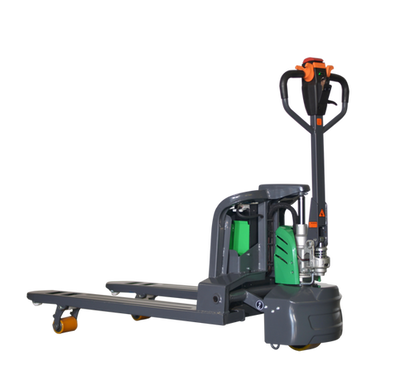 Semi-Electric Walkie Pallet Jack with 4,000lb Capacity EKKO