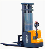 Full Powered Electric Straddle Stacker EB18E 138" Lift Height EKKO
