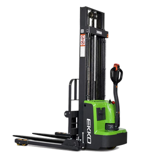Lithium Straddle Stacker, 145" Lift Height EKKO