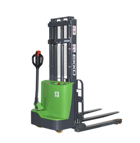 Lithium Straddle Stacker with 138" Lift Height EKKO