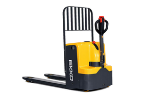 Electric Walkie Pallet Jack - 5,500 lb Capacity with Full Power Lift and Drive EKKO
