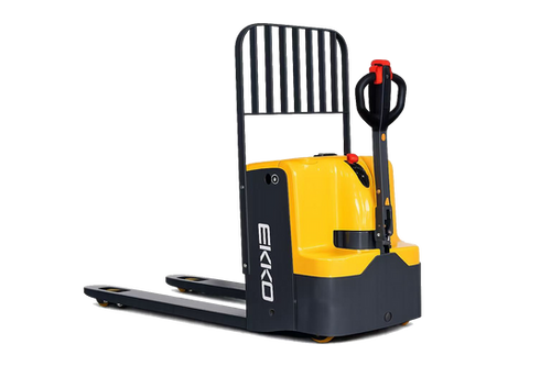 Electric Walkie Pallet Jack - 5,500 lb Capacity with Full Power Lift and Drive EKKO