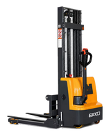 Full Powered Electric Straddle Stacker - German AC Motor with 3,000 lb Capacity at 145.67" Lift Height EKKO