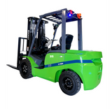 Lithium-Powered 4-Wheel Electric Forklift - 7,000 lb Capacity 185" Lift Height EKKO
