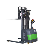 Lithium Electric Straddle Stacker EB20CS with 216' Lift Height and Lithium Battery EKKO