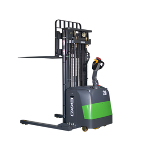 Lithium Electric Straddle Stacker EB20CS with 216' Lift Height and Lithium Battery EKKO