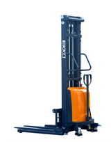 Semi-Electric Straddle Stacker EA15D with 138" Lift Height EKKO