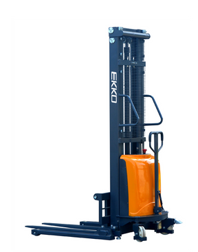 Semi-Electric Straddle Stacker EA15D with 138" Lift Height EKKO