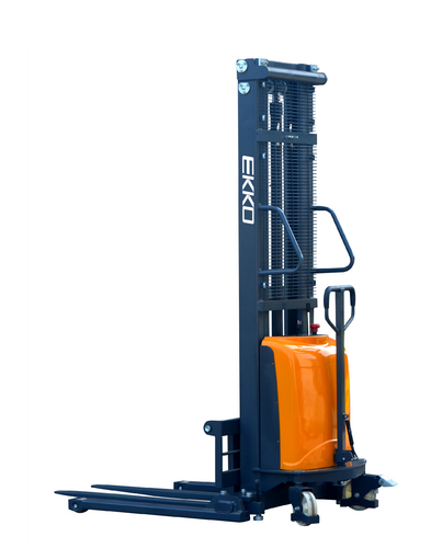 Semi-Electric Straddle Stacker EA15D with 138" Lift Height EKKO