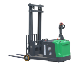 Lithium Counterbalanced Walkie Stacker with Side-Shifting - 3,300 lb Capacity, 130" Lift Height EKKO