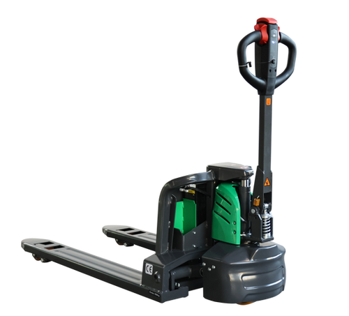 Full-Powered Lithium Electric Walkie Pallet Jack, 4,000 lb Capacity with LiFePO4 EKKO