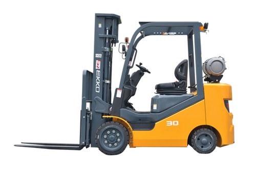 LPG Cushion Tire Forklift – 6,000 lb Capacity EKKO