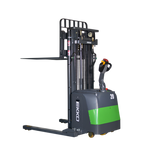 Lithium Electric Straddle Stacker EB20CS with 189" Lift Height and Lithium EKKO