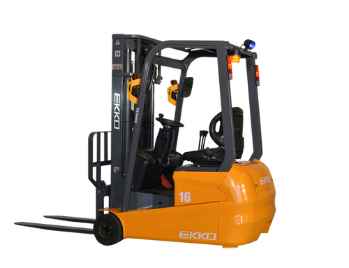 3-Wheel Electric Forklift - 138" Lift Height EKKO