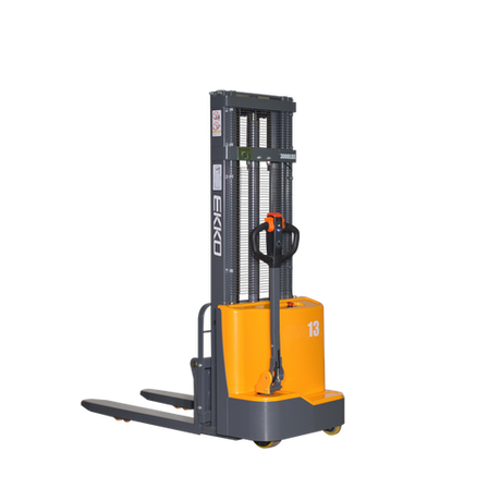 Full Powered Fork Over Stacker with 118" Raised Height EKKO