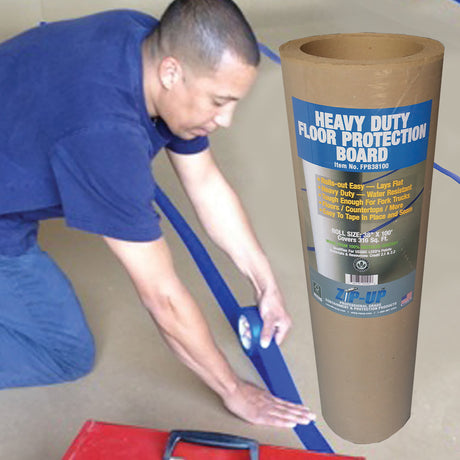 Floor Protection Board - 100 foot roll (16rls/pallet) Zip-Up