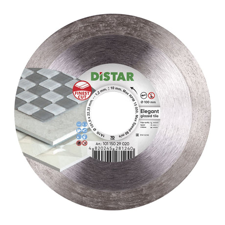 Diamond Cutting Blade 1A1R 100 Elegant Distar
