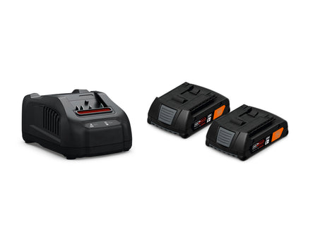FEIN AMPShare 18V Battery Starter Set (2 Batteries + Charger) 92604244090 FEIN 2 Ah
