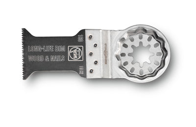 FEIN Starlock 1-3/8 x 2 in Precision E-Cut Bimetal Oscillating Tool Blade 50-pack FEIN