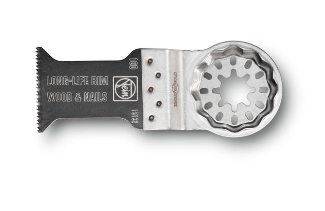 FEIN Starlock 1-3/8 x 2 in Precision E-Cut Bimetal Oscillating Tool Blade 50-pack FEIN