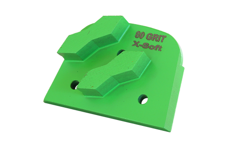 SlideMAG Grinding Segment for Hard to Very Hard Concrete - Pack of 9 Bartell Global