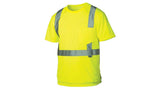 Hi Vis Safety T-Shirt with Pocket (Pack of 5) RTS2110S Pyramex Yellow Small