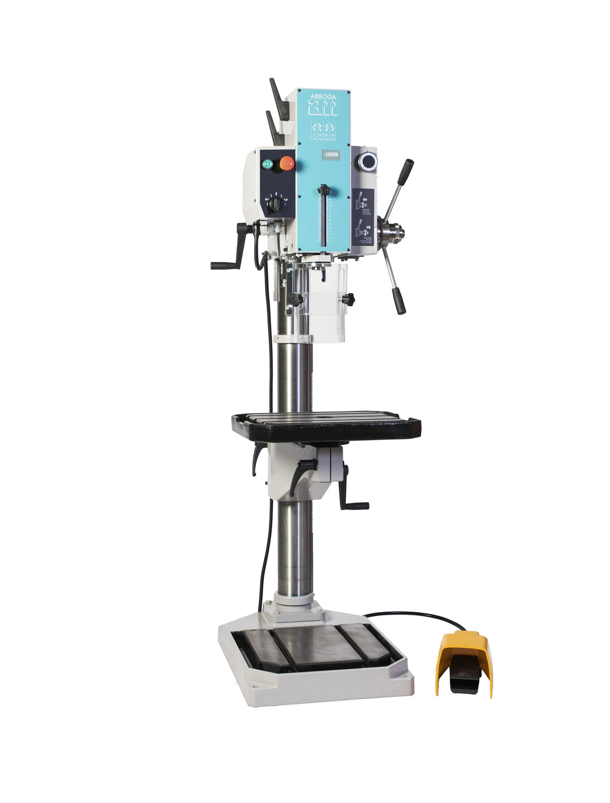 26" Gear Head Drill Press with Foot Reversing Switch (460V 3 Phase) Palmgren