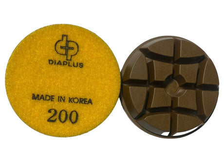 Hybrid Concrete Floor Pad - 3" DPCP30200 Dia Plus #200