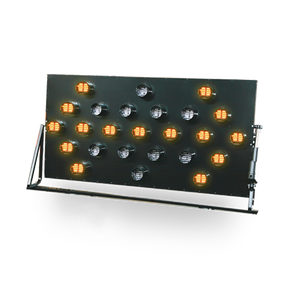 36" x 72" Arrow Board with 25 Lamp National Signal