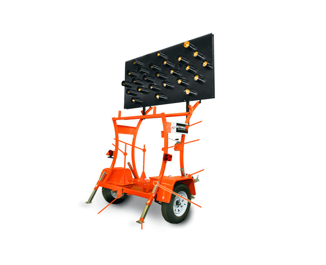 Curve Arrow Board National Signal