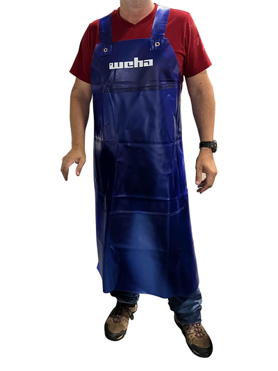 Weha Blue Double Layer Apron Weha