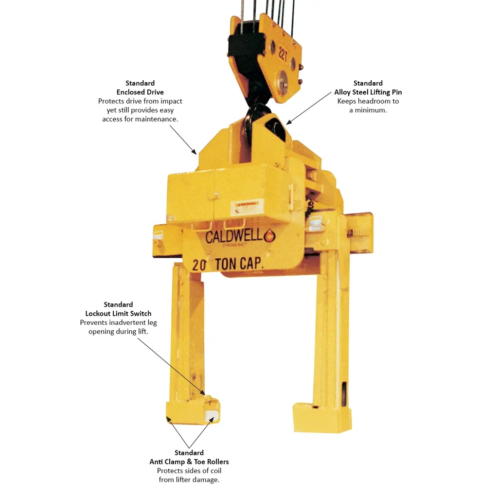 Caldwell Model 85R Motorized Rotating Telescoping Coil Grab Caldwell
