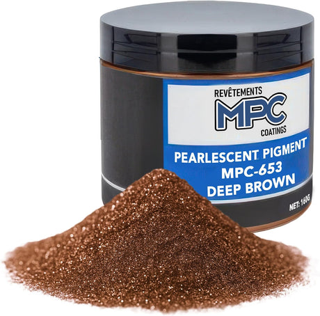 MPC-600 Metallic Epoxy Pigment (160 Grams) MPC-653 MPC Deep Brown