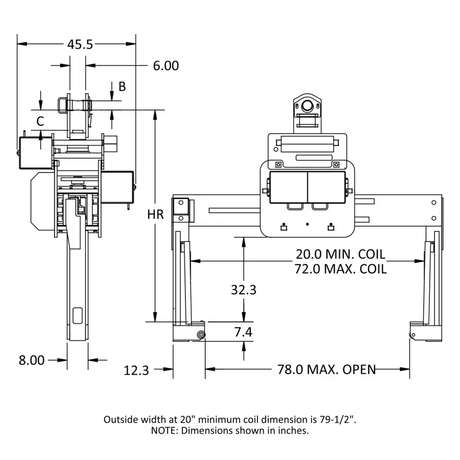 Caldwell Model 85R Motorized Rotating Telescoping Coil Grab Caldwell