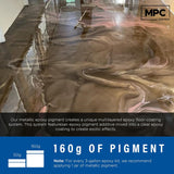 MPC-600 Metallic Epoxy Pigment (160 Grams) MPC