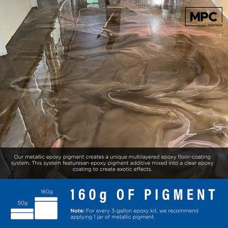 MPC-600 Metallic Epoxy Pigment (160 Grams) MPC