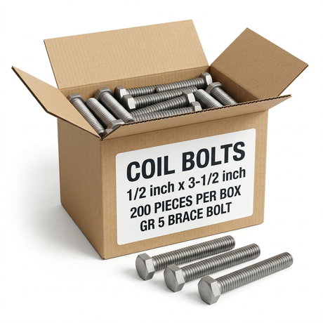 Coil Bolts 50A350CBH0P OCM 1/2" x 3-1/2" (200 Pieces)
