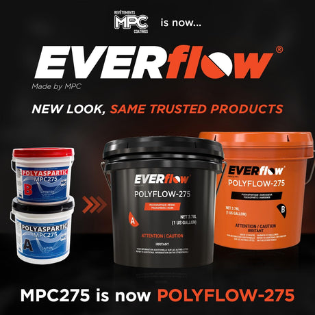 Everflow MPC-275 Solvent Based Polyaspartic – (2gal) MPC