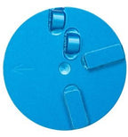 ITS - 2x 1/2 Round PCD Pucks with Stabilizer Segments Syntec Diamond Tools