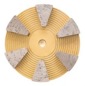 ITS -5 & 6 Segment Non Beveled Pucks - Extremely Soft Bond Syntec Diamond Tools