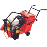 Walk Behind Concrete Saws 640302 Crown 18" Blade w/13 HP Honda Cyclone Filter