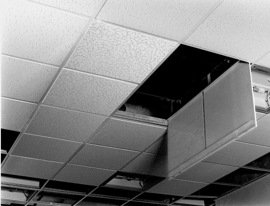 Rectangular Grid Hatch Sesame Exposed Grid Ceiling Hatch | 48 Inch Access Door