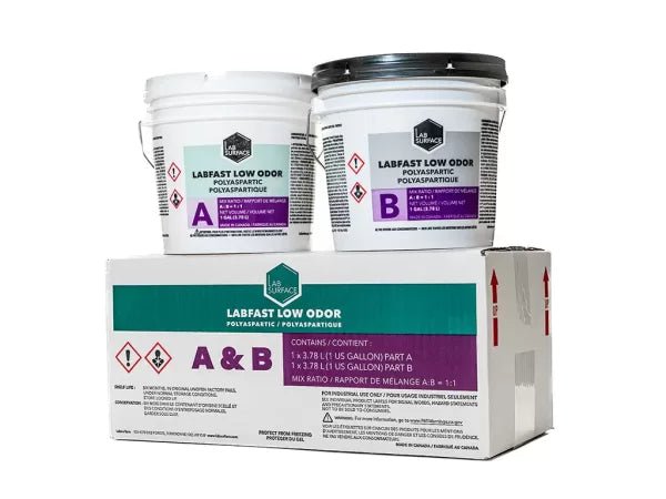 Labfast Lo (Low Oder) 90 Polyaspartic Coating - Labsurface