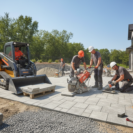 landscape equipment collection lifestyle image