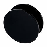 Large Circular Door Pull sku-42618381893825 Custom Iron Door Pros Black