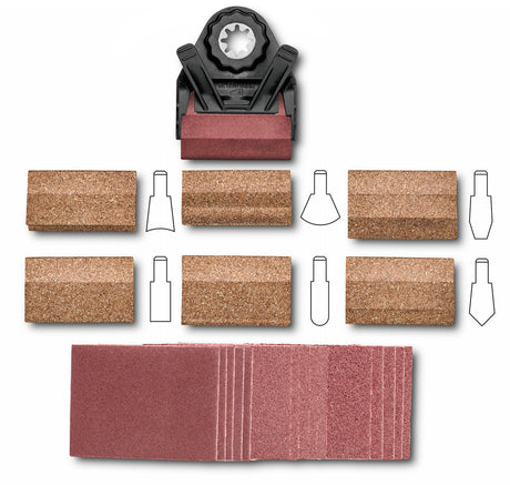 FEIN StarlockPlus Profile Sanding Set 22 Pcs. FEIN