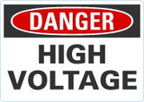Danger OSHA Sign: High Voltage Lyle Signs