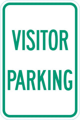 Parking Reserved Sign: Visitor Parking Lyle Signs